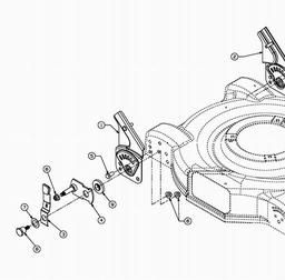 MTD SP 56 SD spare parts