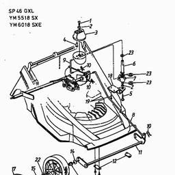 Yard-Man YM 5518 SX spare parts