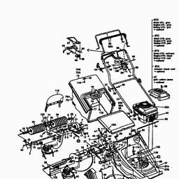 MTD GES 46 XE spare parts