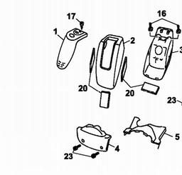Wolf-Garten SV 4 M spare parts
