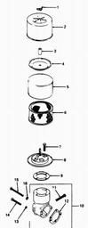 CUB CADET 1541 spare parts