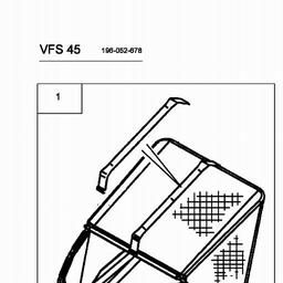 MTD VG 45 B spare parts
