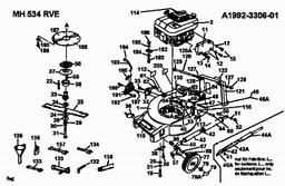 Gutbrod MH 534 RVE spare parts