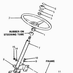 CUB CADET 1772 spare parts