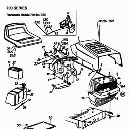 Yard-Man TN 7145 spare parts
