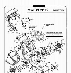 Mac Allister 6056 B spare parts