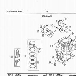 CUB CADET 2130 spare parts