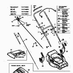 LAWNFLITE 385 PH spare parts