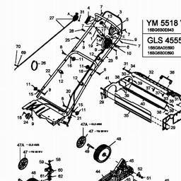Yard-Man YM 5518 V spare parts
