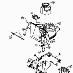 MTD E 33 W spare parts