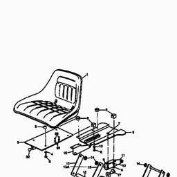 MTD F 125 spare parts