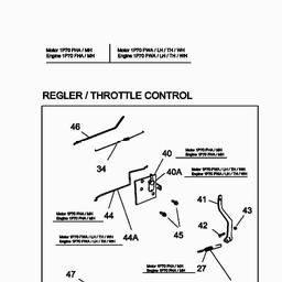 MTD-Engines 1 P 70 TH spare parts