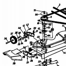 MTD SUPER 111 spare parts