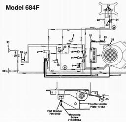 LAWNFLITE (1990) 140-848J611/828 spare parts