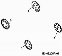 MTD 46 SPO-45 spare parts