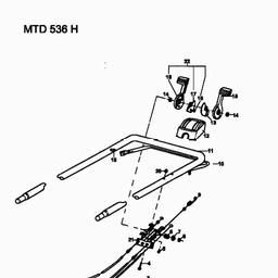 MTD 536 H spare parts