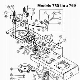 MOWMASTER (2001) RH125 / 13D3760N600 spare parts