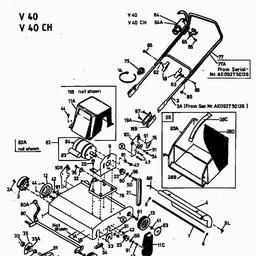 MTD VFS 42 spare parts