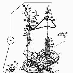 MTD EH/155 spare parts