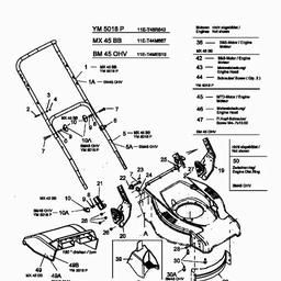 Yard-Man YM 5018 P spare parts