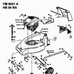 Yard-Man YM 6021 A spare parts