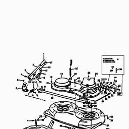 MTD F 125 spare parts