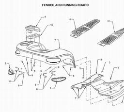 CUB CADET HDS3235 spare parts