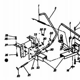 MTD 485 - 42"/107cm for 300, 400, 600 series to 1999 spare parts
