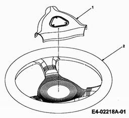 CUB CADET GT 1223 spare parts