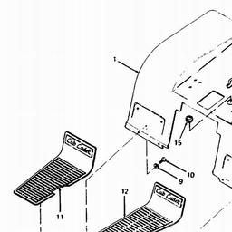 CUB CADET 1340 spare parts