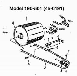 MTD 45-0191  (190-534-000) spare parts