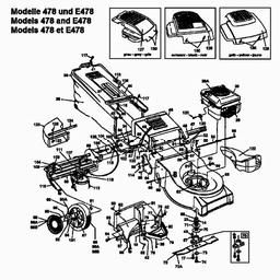 Yard-Man YM 5021 E spare parts