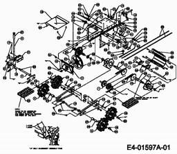 Yard-Man YM 7110 DET spare parts