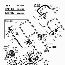 MTD 46 E spare parts