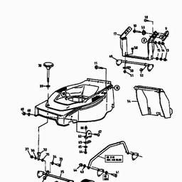 MTD E 46 spare parts
