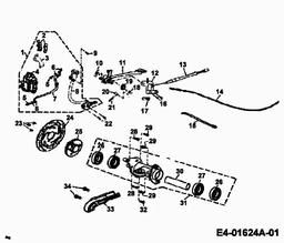 CUB CADET UT 180 spare parts