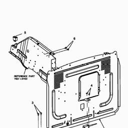CUB CADET CC 1020 RD spare parts