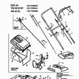 Yard-Man YM 5018 SP spare parts