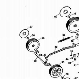 Wolf-Garten Concept 43 AC spare parts