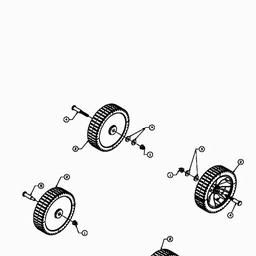 MTD VE 40 spare parts
