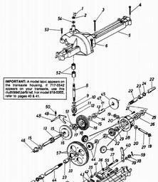 LAWNFLITE (1991) 131-658F611/558 spare parts