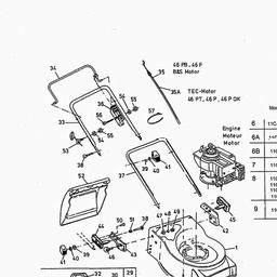 MOWMASTER (2003) 46PB / 11C-660A600 spare parts