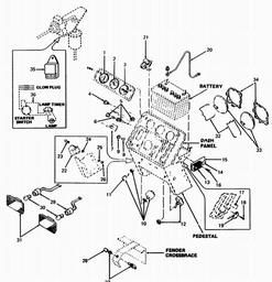 CUB CADET 1772 spare parts