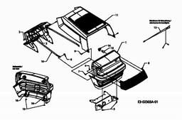 MTD 175/107 spare parts
