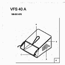 MTD VE 40 spare parts