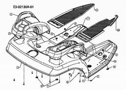 CUB CADET HDS 2205 spare parts