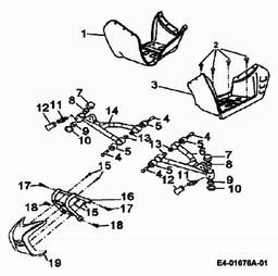 CUB CADET SP 50 spare parts