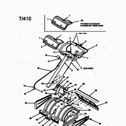 MTD T/410 spare parts
