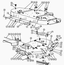 CUB CADET TANK S 60 spare parts