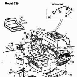 LAWNFLITE 906 spare parts